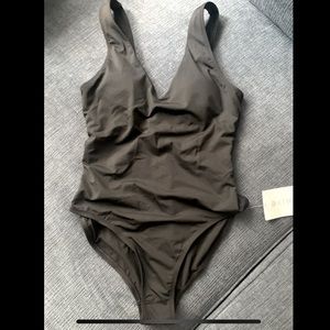 Black One Piece Swimsuit